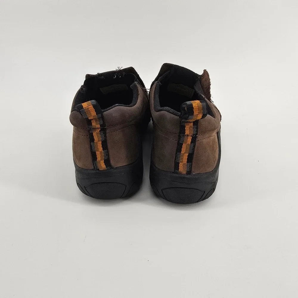 Merrell Jungle Moc Brown Suede Slip On Hiking Shoes Kids Size 6